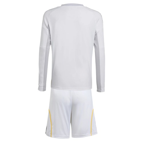 Kids Real Madrid 25/26 Home Long Sleeve Kit