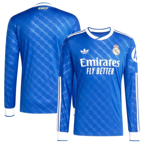Thai Version Real Madrid 25/26 Third Long Sleeve Jersey