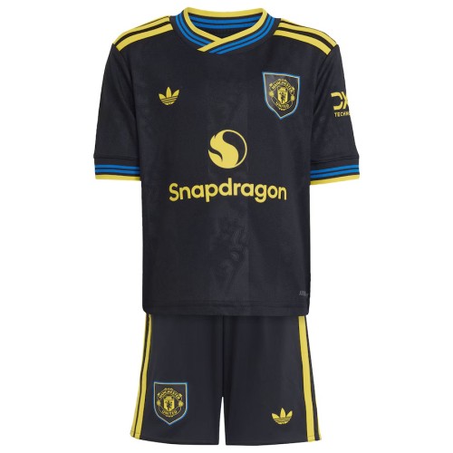 Kids MUFC 25/26 Third Jersey and Short Kit