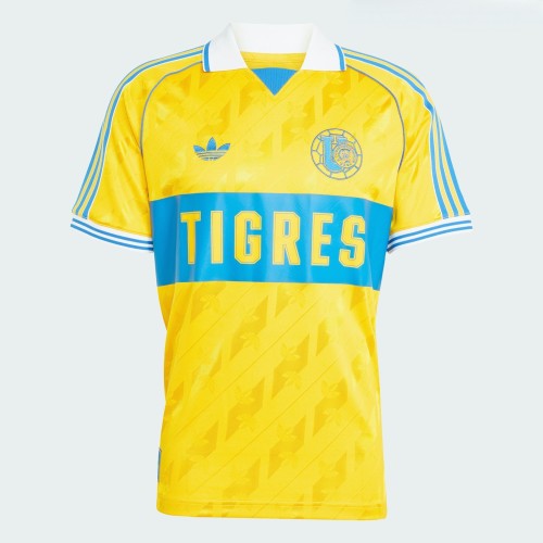 Thai Version Tigres UANL 25/26 65th Anniversary Retro Jersey