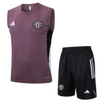 MUFC 25/26 Sleeveless Jersey and Shorts Set D25123