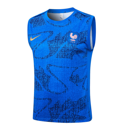 France 25/26 Sleeveless Jersey and Shorts Set D25136