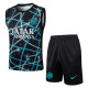 Inter Milan 25/26 Sleeveless Jersey and Shorts Set D25122 - PM