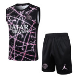 PSG 25/26 Sleeveless Jersey and Shorts Set D25124 - PM