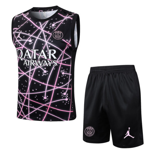PSG 25/26 Sleeveless Jersey and Shorts Set D25124 - PM