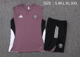 MUFC 25/26 Sleeveless Jersey and Shorts Set D25123