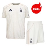 Kids Nottingham Forest 25/26 Away Jersey and Short Kit