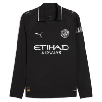 Player Version Manchester City 25/26 Away Long Sleeve Authentic Jersey