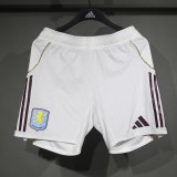 Player Version Aston Villa 25/26 Home Authentic Shorts