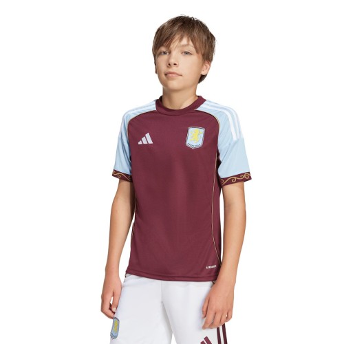 Kids Aston Villa 25/26 Home Jersey and Short Kit