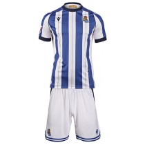 Kids Real Sociedad 25/26 Home Jersey and Short Kit
