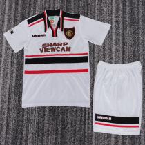 Kids MUFC 1997/1999 Away Retro Kit