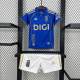 Kids Real Oviedo 25/26 Home Jersey and Short Kit