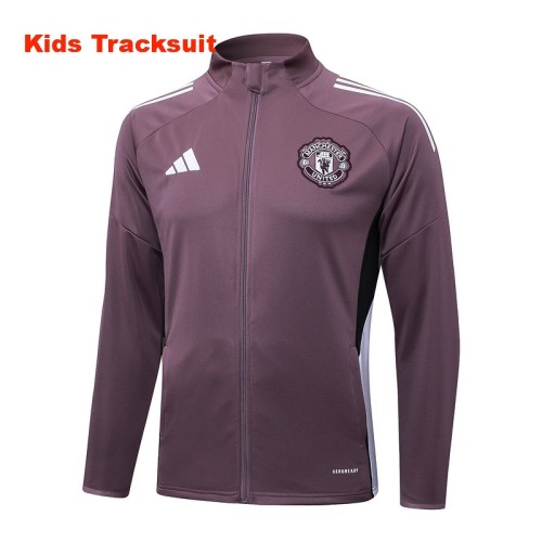 Kids MUFC 25/26 Training Jacket and Pants Set E2581