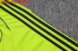 Kids Real Madrid 25/26 Retro Half-Zip Training Sweatshirt and Pants Set E2574