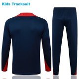Kids PSG 25/26 Half-Zip Training Sweatshirt and Pants Set E2575