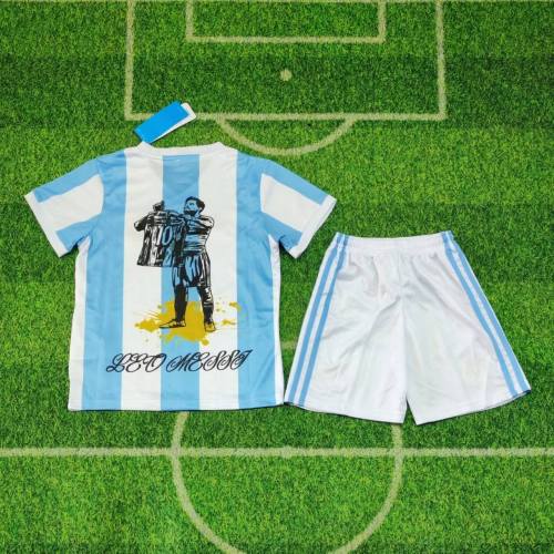Kids Argentina 25/26 Special Jersey and Short Kit
