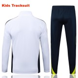 Kids Real Madrid 25/26 Retro Training Jacket and Pants Set E2587