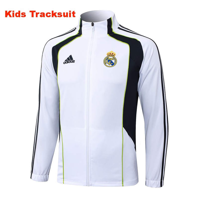US$ 47.00 - Kids Real Madrid 25/26 Retro Training Jacket and Pants