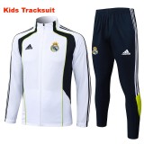 Kids Real Madrid 25/26 Retro Training Jacket and Pants Set E2587