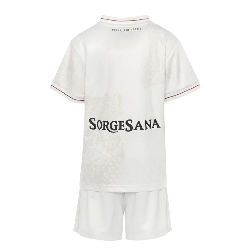 Kids SSC Napoli 25/26 Away Jersey and Short Kit