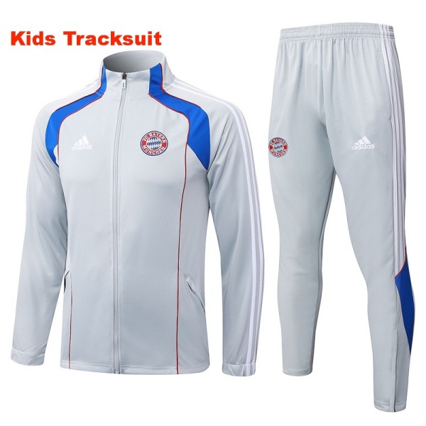 Kids Bayern Munich 25/26 Retro Training Jacket and Pants Set E2586
