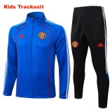Kids MUFC 25/26 Retro Training Jacket and Pants Set E25103