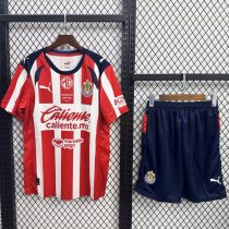 Chivas 25/26 Home Jersey and Short Kit
