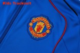 Kids MUFC 25/26 Retro Training Jacket and Pants Set E25103