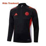 Kids Bayern Munich 25/26 Half-Zip Training Sweatshirt and Pants Set E25101