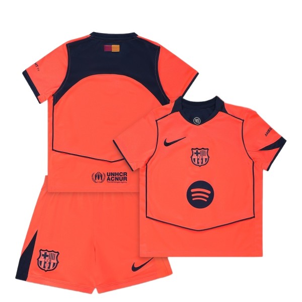 Kids Barcelona 25/26 Third Jersey and Short Kit