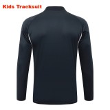 Kids Real Madrid 25/26 Half-Zip Training Sweatshirt and Pants Set E2594