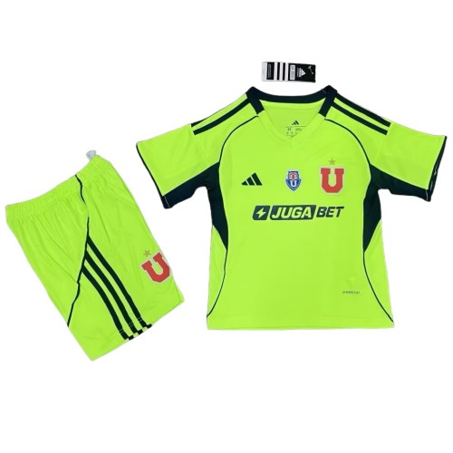 Kids Universidad de Chile 25/26 Third Jersey and Short Kit