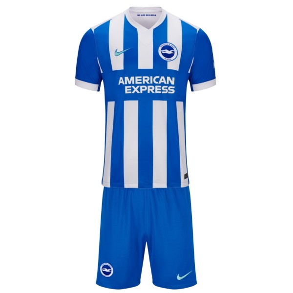Kids Brighton & Hove Albion 25/26 Home Jersey and Short Kit