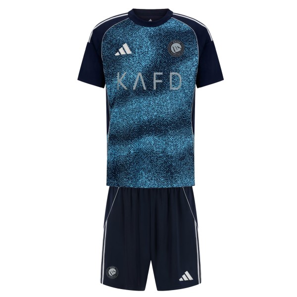 Kids Al-Nassr FC 25/26 Away Jersey and Short Kit