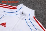 Kids Bayern Munich 25/26 Retro Half-Zip Training Sweatshirt and Pants Set E25109
