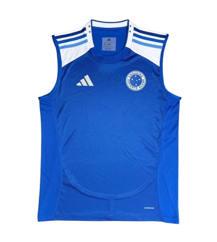 Thai Version Cruzeiro 25/26 Home Sleeveless Jersey