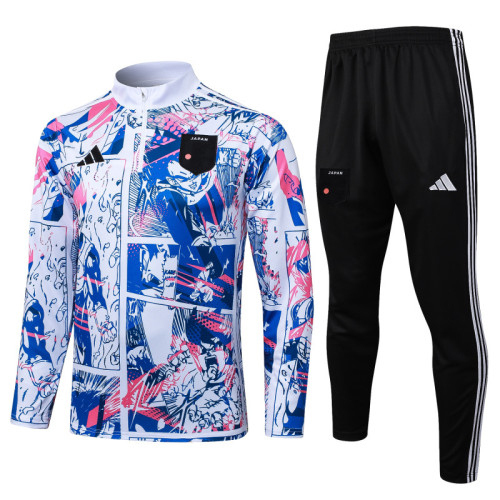 Japan 25/26 Half-Zip Training Top and Pants Set B2581 - PM
