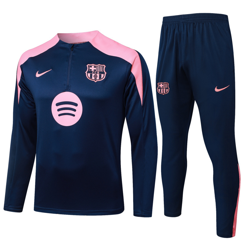 US$ 47.00 - Barcelona 25/26 Half-Zip Training Top and Pants Set