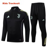 Kids Juventus 25/26 Half-Zip Training Sweatshirt and Pants Set E25110
