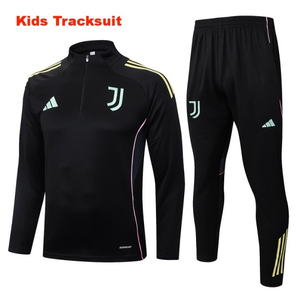 Kids Juventus 25/26 Half-Zip Training Sweatshirt and Pants Set E25110