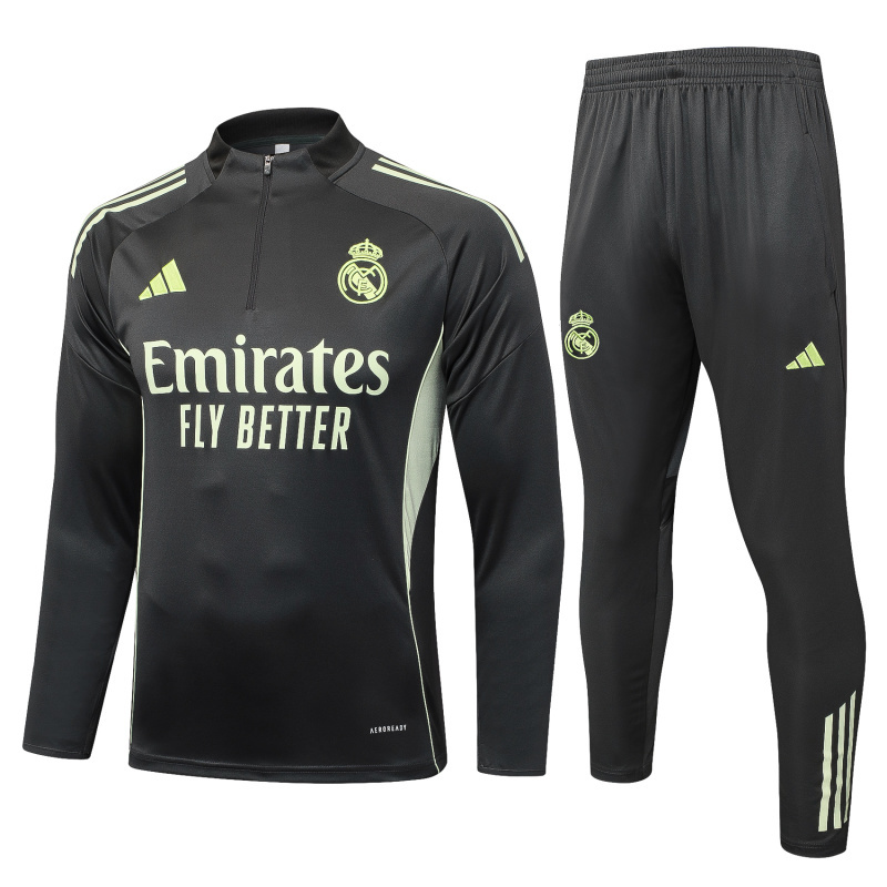 US$ 49.00 - Real Madrid 25/26 Retro Half-Zip Training Top and