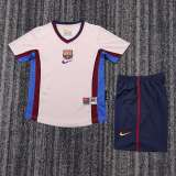 Kids Barcelona 1998/2001 Away Retro Kit