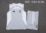 Real Madrid 25/26 Sleeveless Jersey and Shorts Set D25151