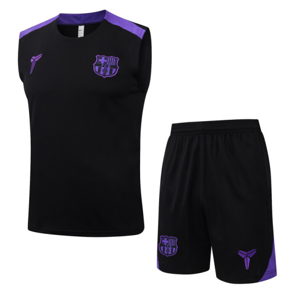Barcelona 25/26 Sleeveless Jersey and Shorts Set D25152