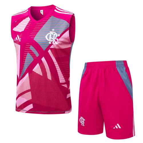 Flamengo 25/26 Sleeveless Jersey and Shorts Set D25157 - PM