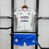 Kids Cruz Azul 25/26 Away Jersey and Short Kit
