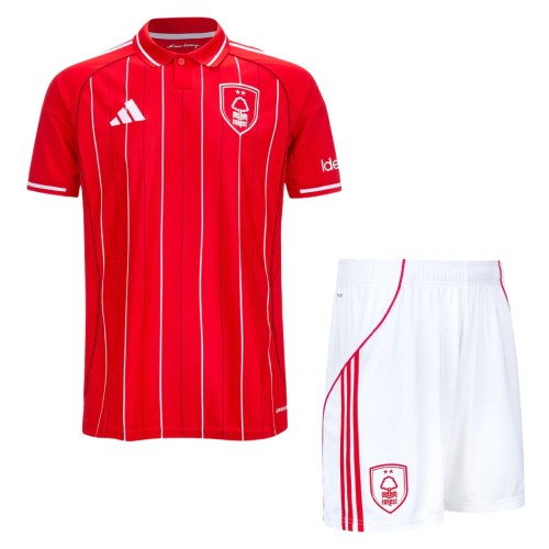 Nottingham Forest 25/26 Home Jersey and Short Kit