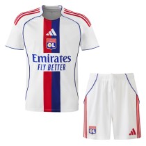 Olympique Lyon 25/26 Home Jersey and Short Kit