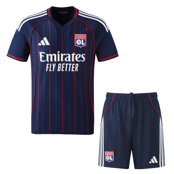Olympique Lyon 25/26 Away Jersey and Short Kit